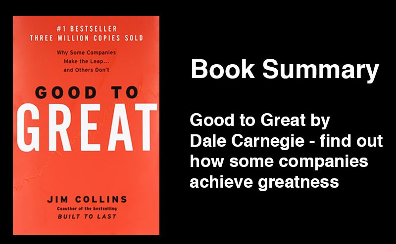 Good To Great Book Summary Love Startups