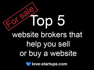 Top 5 website brokers that help you sell or buy a website